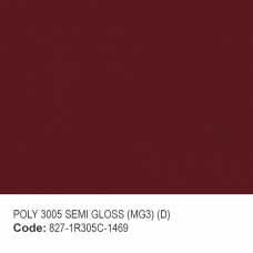 POLYESTER RAL 3005 SEMI GLOSS (MG3) (D)